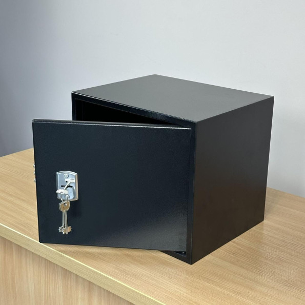 Мебельный сейф С-30 черный -
                                                        Фото 3