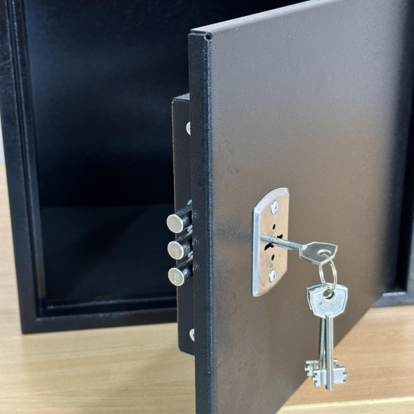 Мебельный сейф С-30 черный -
                                                        Фото 6