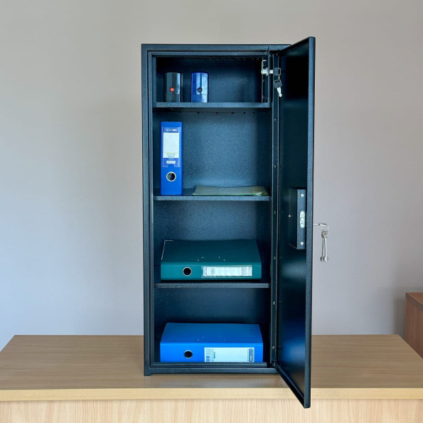 Офисный сейф Б-1200 серый