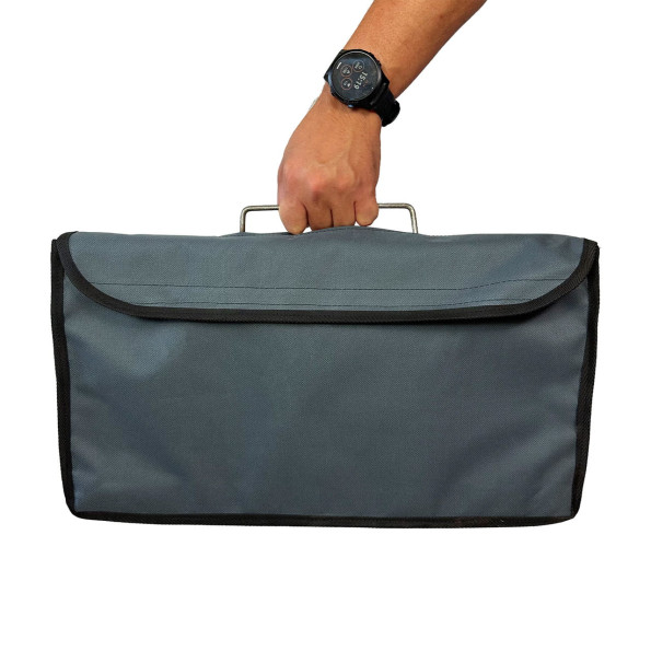 Чохол для мангалу валізи на 8 шампурів сірий -
                                                        Фото 2