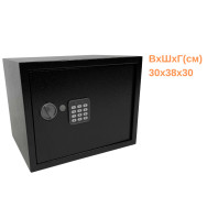 Мебельный сейф М-30 черный