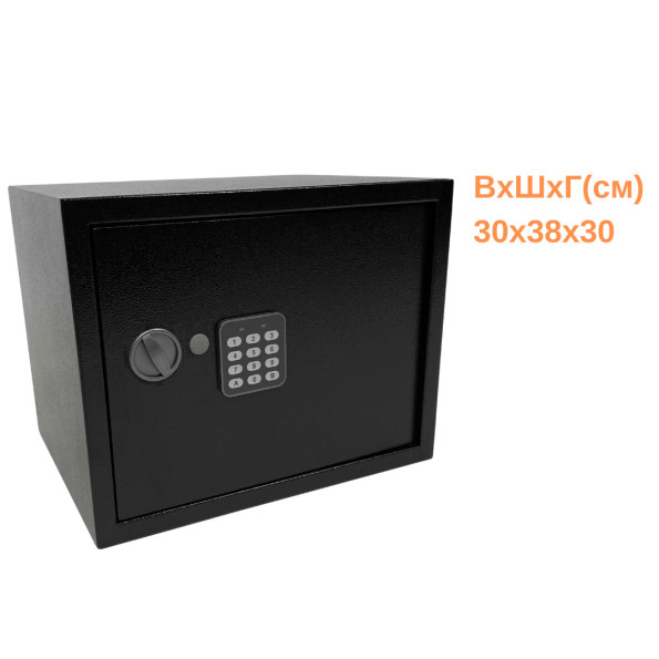 Мебельный сейф М-30 черный