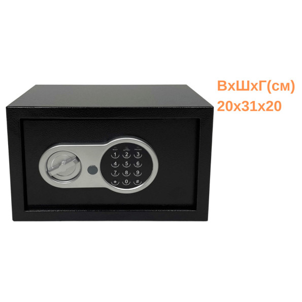 Мебельный сейф С-20 черный