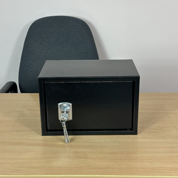 Мебельный сейф М-20 черный -
                                                        Фото 3