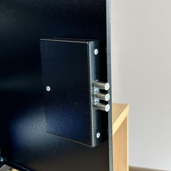 Мебельный сейф С-40 черный -
                                                        Фото 3