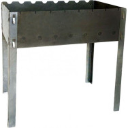 Мангал разборной походный на 8 шампуров 0.5 мм