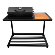 Мангал барбекю на 9 шампуров 4 мм на дровнице