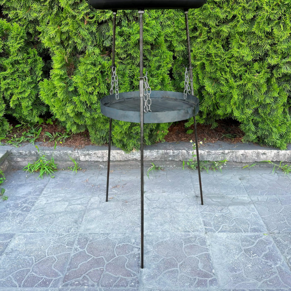 Комплект сковорода з диску 40 см з підвісом для вогню -
Фото 2 Комплект сковорода з диску 40 см з підвісом для вогню -
Фото 2