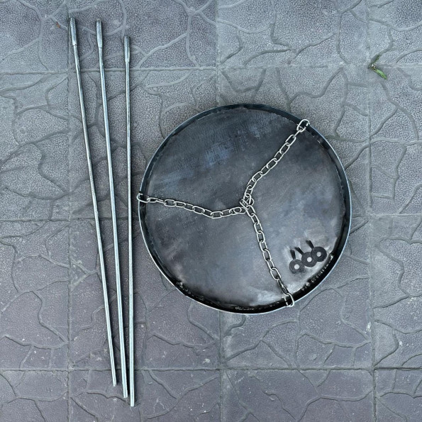 Підвіс для вогню до сковороди з диску 40 см -
Фото 4 Підвіс для вогню до сковороди з диску 40 см -
Фото 4