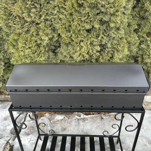 Крышка-барбекю для мангала на 12 шампуров -
Фото 3 Крышка-барбекю для мангала на 12 шампуров -
Фото 3