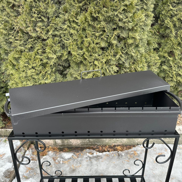 Крышка-барбекю для мангала на 12 шампуров -
Фото 5 Крышка-барбекю для мангала на 12 шампуров -
Фото 5