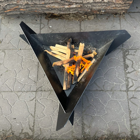 Кострова чаша розкладна трикутна -
                                                        Фото 6