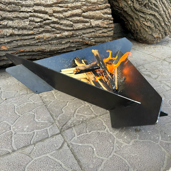 Кострова чаша розкладна трикутна -
                                                        Фото 7