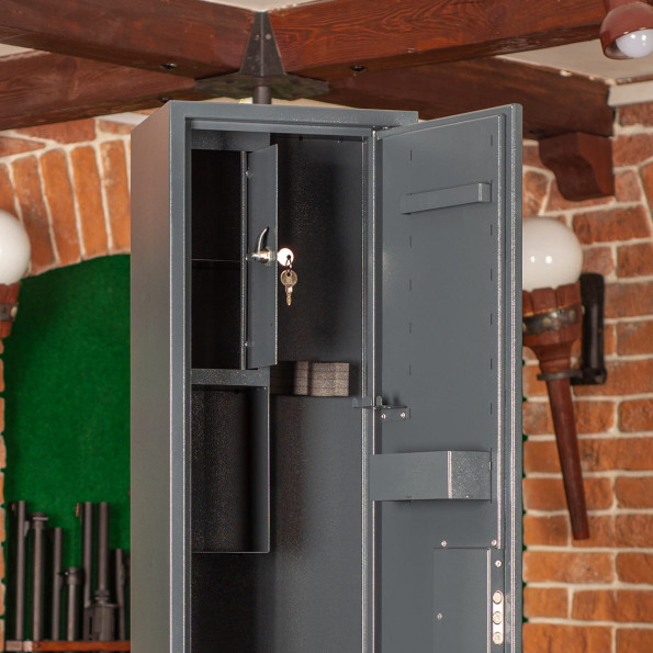 Сейф оружейный на 2 оружия Орел С-125 антрацит -
                                                        Фото 4