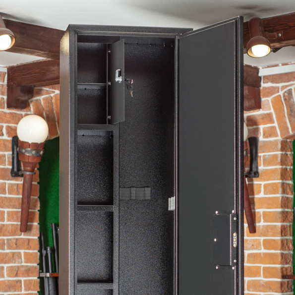 Сейф оружейный на 3 оружия Орел Ш-14 черный -
                                                        Фото 4