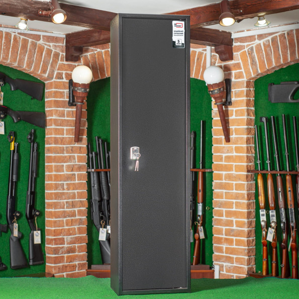 Сейф оружейный на 3 оружия Орел Ш-13 черный -
                                                        Фото 2