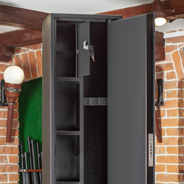 Сейф оружейный на 3 оружия Орел Ш-13 черный -
                                                        Фото 4