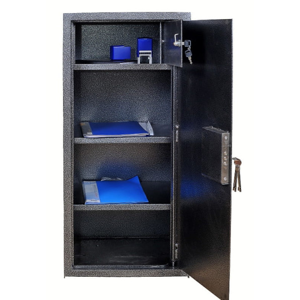 Офисный сейф С-93 черный -
                                                        Фото 3