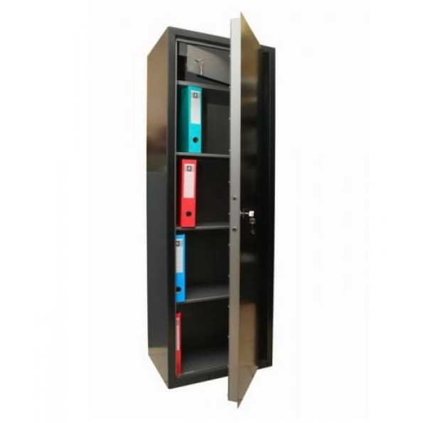 Офисный сейф С-1600 серый -
                                                        Фото 2