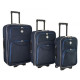 Комплект чемоданов синий 3 штуки -
                                                        Фото 1