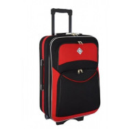 Валіза велика чорно-червона