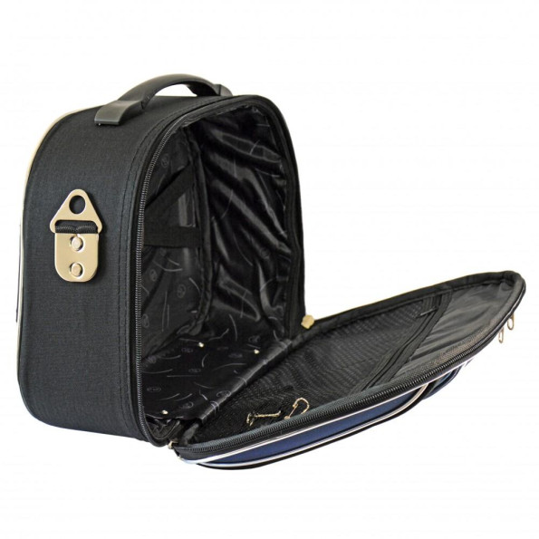 Сумка кейс саквояж Bonro Style (средняя) черно-т. синяя -
Фото 3 Сумка кейс саквояж Bonro Style (средняя) черно-т. синяя -
Фото 3