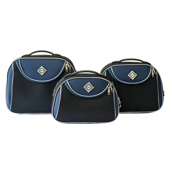 Сумка кейс саквояж Bonro Style (средняя) черно-т. синяя -
Фото 2 Сумка кейс саквояж Bonro Style (средняя) черно-т. синяя -
Фото 2