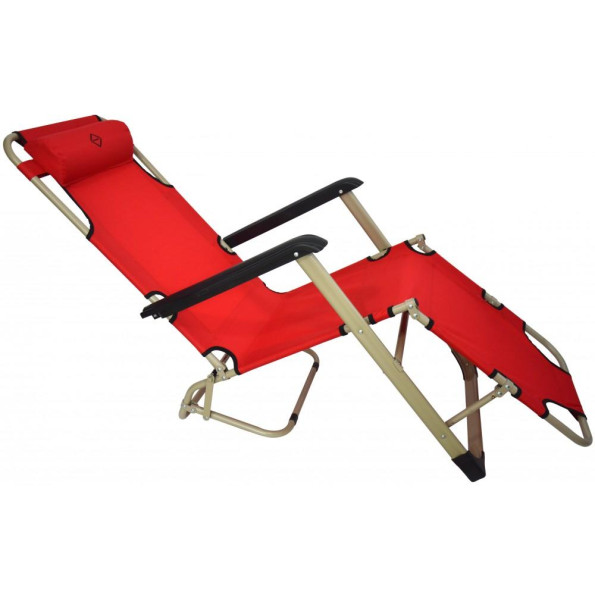 Шезлонг лежак Bonro 180 см красный -
Фото 2 Шезлонг лежак Bonro 180 см красный -
Фото 2
