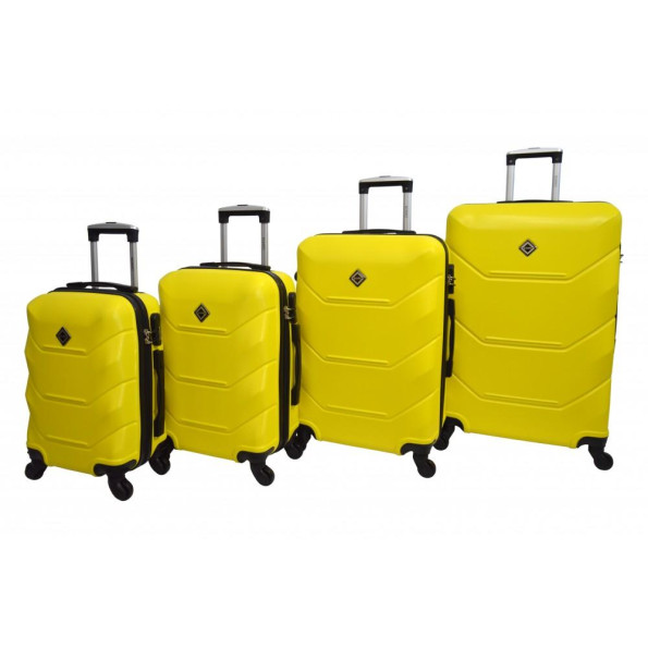 Чемодан Bonro набор 5 штук желтый -
                                                        Фото 3