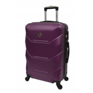 Валіза велика бузкова