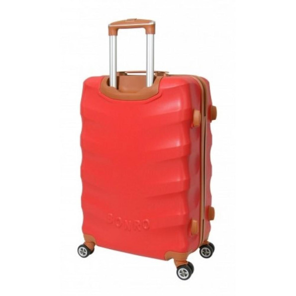 Валіза Bonro Next середня бордова -
                                                        Фото 2