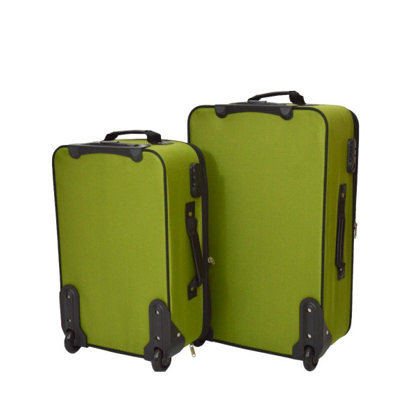 Набор чемоданов Bonro Best 2 шт зеленый -
                                                        Фото 2