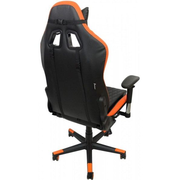 Кресло геймерское Bonro 1018 оранжевое -
                                                        Фото 3