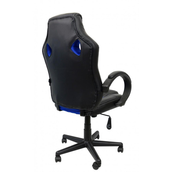 Кресло геймерское Bonro B-603 синий -
                                                        Фото 3