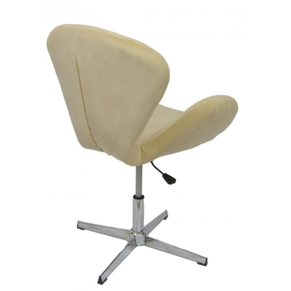 Крісло хокер Bonro B-571 кремове -
                                                        Фото 3