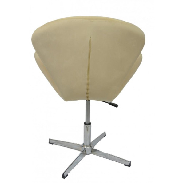 Крісло хокер Bonro B-571 кремове -
                                                        Фото 4