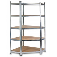 Стеллаж угловой металлический для гаража, магазина, дома