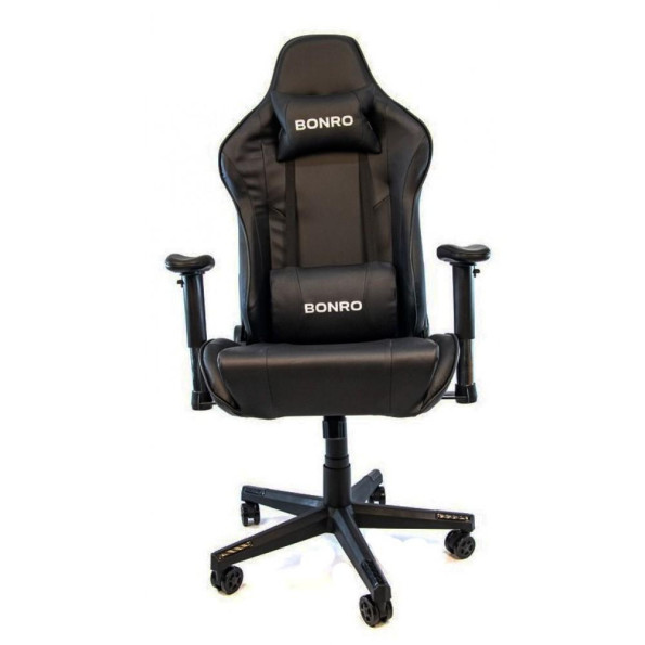 Кресло геймерское Bonro 2011-А черное -
Фото 2 Кресло геймерское Bonro 2011-А черное -
Фото 2