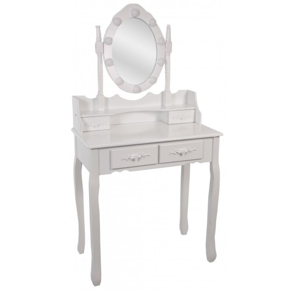 Туалетний столик з підсвічуванням Bonro- В-011L -
                                                        Фото 3