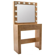 Туалетный столик с подсветкой Bonro- B070 Сонома