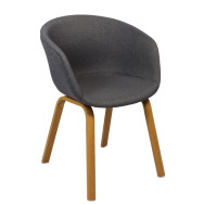 Крісло Bonro B-496 FB сіре