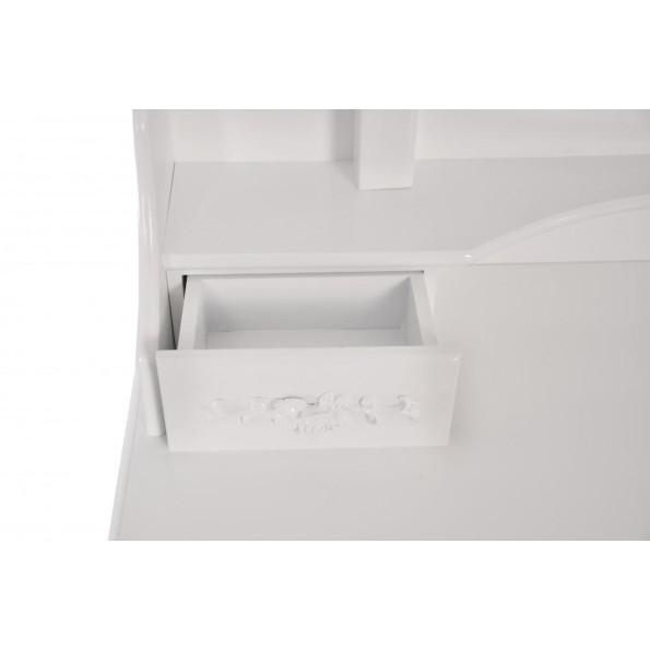 Туалетний столик з підсвічуванням Bonro- В-011L (червона табуретка) -
                                                        Фото 8