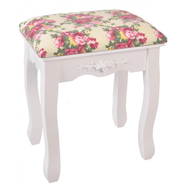 Туалетний столик з підсвічуванням Bonro- В-011L (червона табуретка) -
                                                        Фото 10