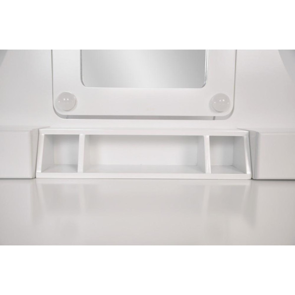 Туалетний столик з підсвічуванням Bonro- В-065L (червона табуретка) -
                                                        Фото 9