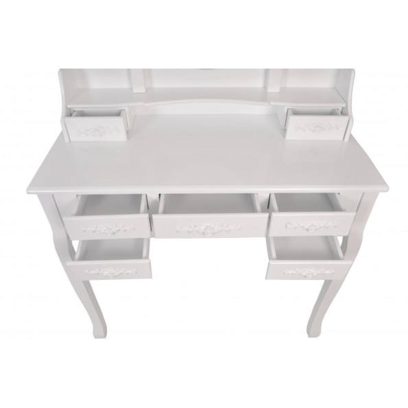 Столик косметичний Bonro- В020 (червона табуретка) -
                                                        Фото 10