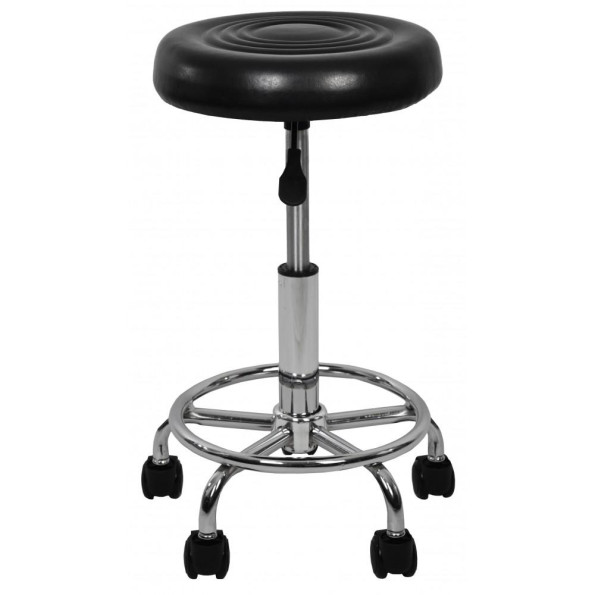 Кресло табурет на колесах без спинки круглое Bonro B-775-1 черный -
                                                        Фото 3 Кресло табурет на колесах без спинки круглое Bonro B-775-1 черный -
                                                        Фото 3