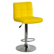 Стілець зі спинкою Bonro B-628 жовтий