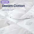 Ковдра силіконова євро 200х210 см біла 363674