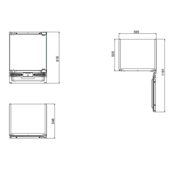 Холодильник Kernau KBR 08122 -
                                                        Фото 2