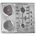 Комбінована варильна поверхня Borgio 6840 (Inox)